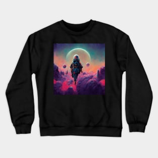 Space Walk - Space Exploration Crewneck Sweatshirt